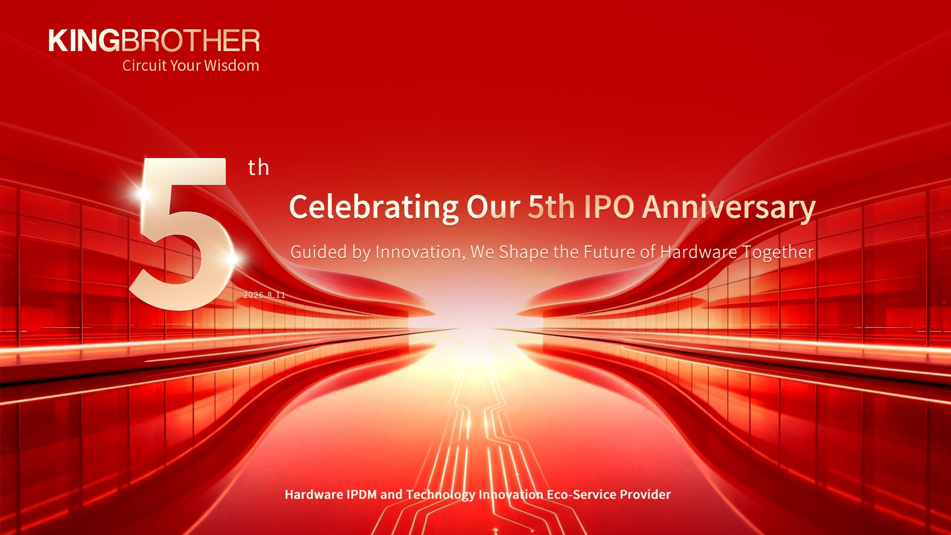 KINGBROTHER Marks Five Years Listed: Wu Shoukun on the Evolution from PCB Prototyping to IPDM + AI