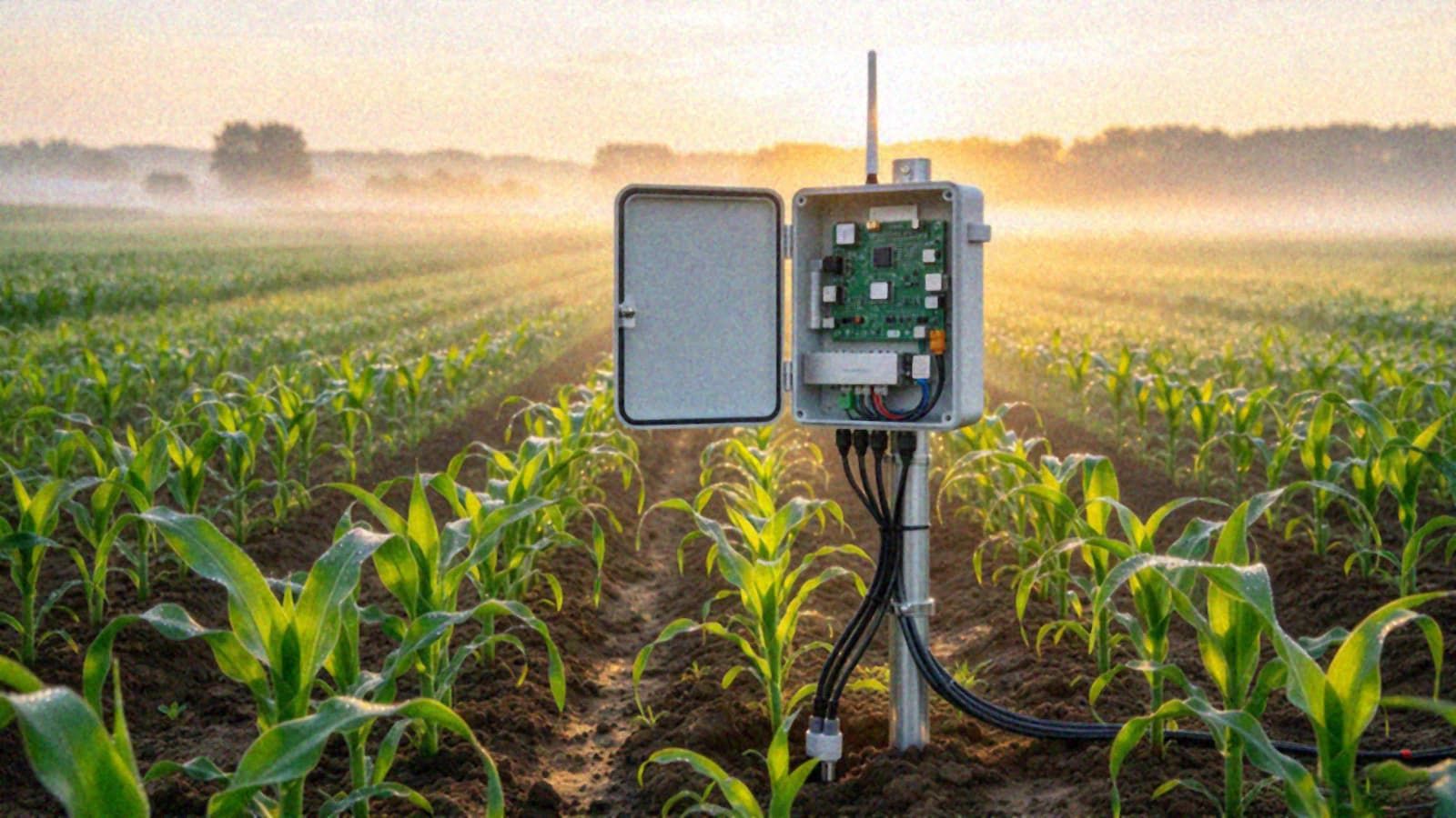 Agricultural IoT Gateway PCB: Weak-Network Field Design