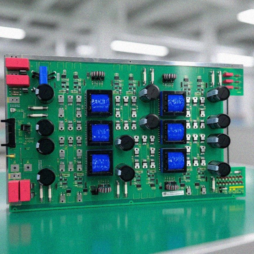 High and Low Voltage Power Measurement Board